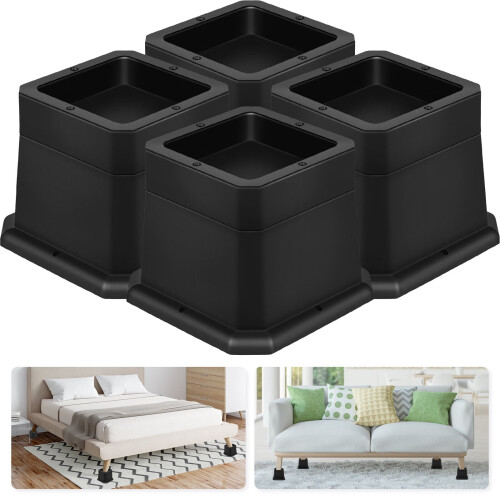 Ράβδοι κρεβατιού Relax love4Pack, ρυθμιζόμενοι 3 ίντσες (2 ίντσες+1 ίντσα),