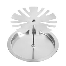 Hiroekza Kitchen Gadgets304Σχάρα κοτόπουλου από ανοξείδωτο ατσάλι, φορητή σχάρα κοτόπουλου