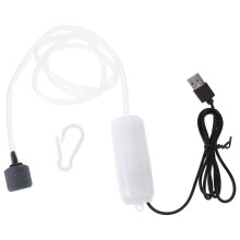 Air Pump for Aquarium Rechargeable Battery Fish Tank Oxygen Pond Oxygenation Tool USB Copper