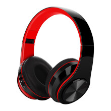 Auriculares Bluetooth 5.0 plegables EQWLJWE, estéreo HiFi, supraaurales, con orejeras, auriculares estéreo, auriculares Bluetooth, liquidación