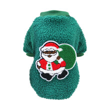 Conjunto de disfraz navideño para perros, apto para uso en exteriores, adornos de invierno para cachorros, ropa blanca estilo Navidad.