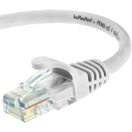 Ethernet-kabel (4,5 meter) - Stöder Cat6 / Cat5e / Cat5-standarder, 550 MHz, 10 Gbps - RJ45-dator