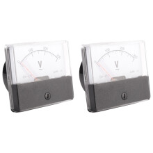 Voltmètre analogique rectangulaire DH670, 2X AC0-300V