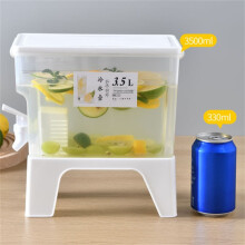 Grote plastic drankdispenser met lekvrije tapkraan, verstelbare hoogte en deksel, geschikt voor punch en sap - perfect voor feestjes