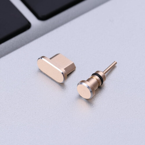 2 τεμάχια/ Αξεσουάρ τηλεφώνου, Gadgets, Καλύμματα βυσμάτων Micro USB, Βύσματα ακουστικών 1
