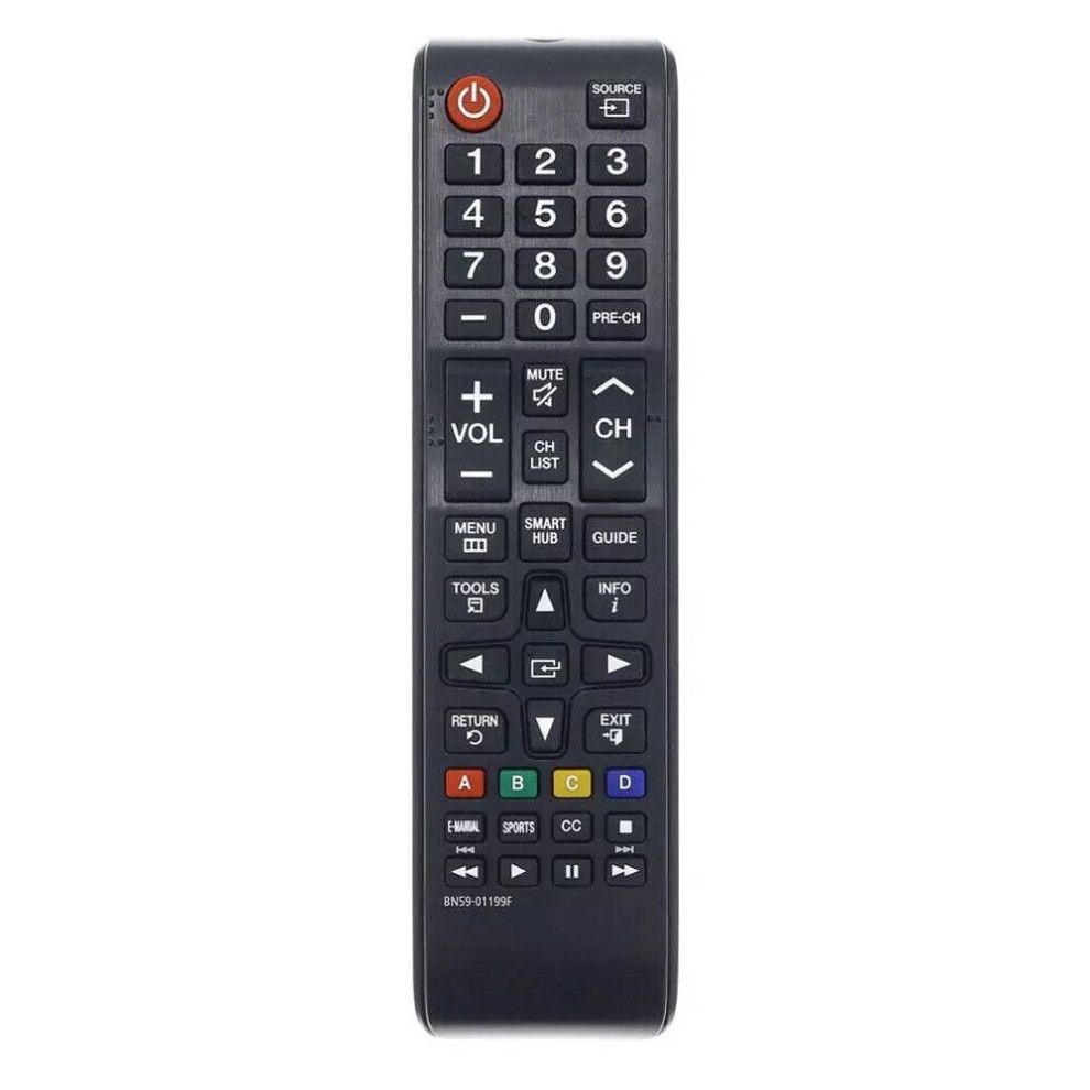 New Universal Remote Control For All Compatible With Samsung Lcd Led Hdtv 3D Smart Tvs Black 9395123034003