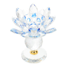 Guangmc Vintage Crystal Tealight Holder for Home Decor and Dining Table