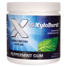 XyloBurst Xylitol Kauwgom - Pepermunt 100 Stuks