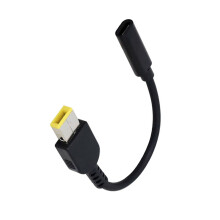 Type-C hunn- til firkantet ladekabel for kompatibel med Lenovo, designet for praktisk hurtiglading på farten