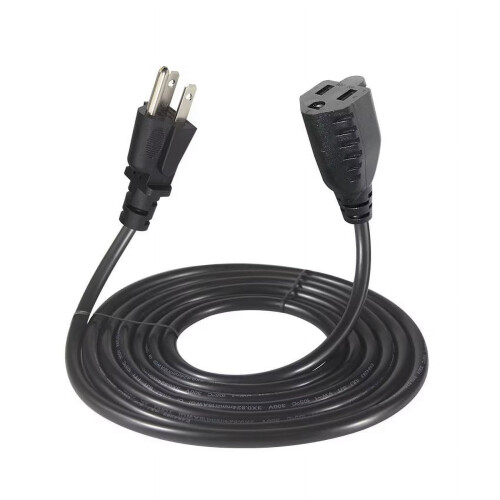 KUNCAN - Καλώδιο επέκτασης NEMA5-15P To5-15R 3FT, αρσενικό σε θηλυκό καλώδιο τροφοδοσίας για