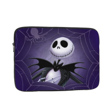 Husă pentru laptop Coșmar înainte de Crăciun, husă de protecție rezistentă la șocuri cu buzunar pentru accesorii, husă de transport pentru