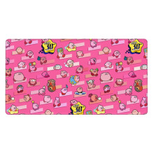 Kirby muismat, grote gamingmuismat, antislip rubberen muismat voor werk, gamen en kantoor (15,8 x 29,5 inch)