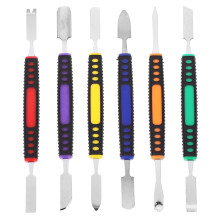 6 in 1 Stainless Steel Opener Prying Bar Professional Portable Crowbar Disassembly Rods Repair Tools for Phone Tablet Laptop Smart Watch
