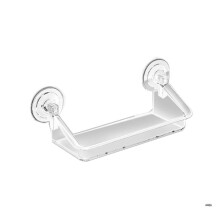 Panier de douche facile à installer, support de rangement mural à ventouse, étagère murale pratique sans perçage