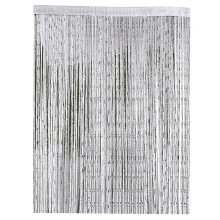 ODOMY100x200CM Csillámos Függönyök Ablak Ajtó Függöny Rojtos Panelek Szobaelválasztó Otthoni Dekorációhoz
