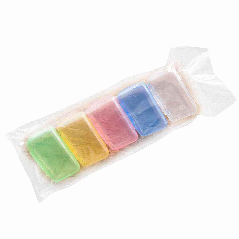 chidgrass 5 Pieces Toothbrush Covers Dustproof Tooth Brush Caps Bathroom Shower Outdoor Hotel Personal Care Accessories Color Random 5Pcs