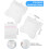 Μαξιλάρι Μπάνιου για Μπανιέρα, Soft4D Air Mesh με 6 Βεντούζες, Στήριγμα Αυχένα & Πλάτης 8