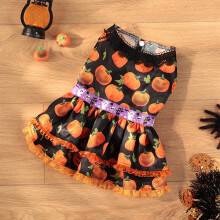 Productos para mascotas: Perro, Gato, Falda de encaje de calabaza, Productos para mascotas, Falda doble de fiesta