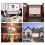 Projector Screen Home Indoor Outdoor Projector Screen 100 Inch Projection Screen 5