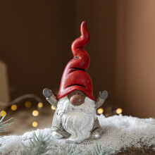 Fankiway kerstboomversieringen, decoratieve kerstboomornamenten van beschilderd hars voor op het bureau, kerstdecoraties en decoratie-elementen voor