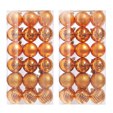 Tot wel 65% korting op de Karymi 72-delige set kerstboomballen van 4 cm in effen kleuren, geschikt voor kerstversiering, ideaal als hanger voor een