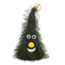 Kerstboom speelgoed 6", geanimeerd dansend elektrisch speelgoed, muzikaal kerstcadeau en decoratie
