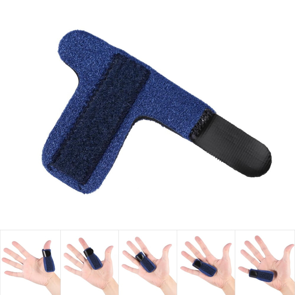 WALFRONT Adjustable Finger Splint, Compatible with Trigger Finger Corrector, Fracture Fixation Support, Unisex Brace for Tendon Release