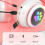 Ακουστικά Bluetooth STN-28Cat Ear Headmint 5.0Ασύρματα ακουστικά οροφής σε δροσερά χρώματα necomimi 5