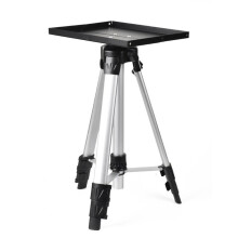 Lúibín Teilgeora Tripod Inaistrithe Inchoigeartaithe Ilfheidhmeach Cobhsaí Teileascópach Teaghlaigh Tráidire Mini Teilgean