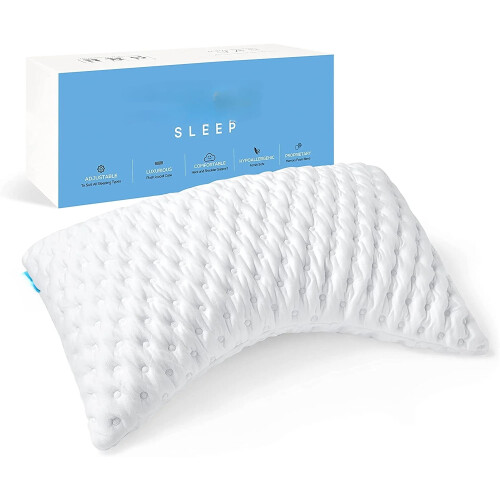 Sleep Curve -tyyny - muistisienityyny - suuri (harmaa)