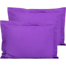 Flxxie Ultra Soft -mikrokuitutyynynpäälliset, 2 kpl, 50 cm x 90 cm, violetti