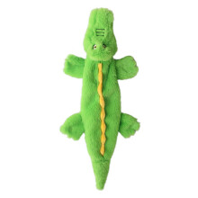 Peluche masticable para perros, juguete chirriante y crujiente para tirar, diseño de animal de peluche resistente a las mordeduras para la