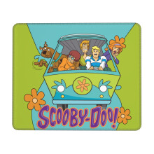 Scooby-Doo muismat met rubberen rand, bureauonderlegger, schrijfmat, muismat met meerdere codes voor games, muismatten voor computers, laptops,