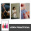 3 Pcs Sewing Finger Cots Controller Protector Tool for Crafts Thumb Non-slip Flatcar Plastic 3