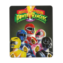 Muismat met Power Rangers-print, gestikte rand, antislip rubberen onderkant en wasbare Lycra-stof, geschikt voor computers en laptopmuizen.