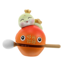 Wooden Percussion Instrument Fish Shaped Guiro Temple Block Style Desk Musical for Focus and Relaxation