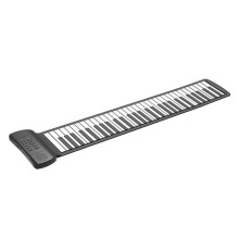 Foldable Roll Up Piano Keyboard with Stereo Sound for Beginners and TravelFriendly Use