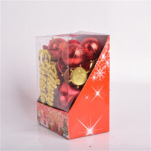 Cyber Monday-aanbiedingen 2024: Viflosae kerstdecoraties, plastic balornamenten, geschikt voor de kerstboom, feestartikelen voor binnen.