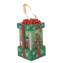 1 Stück dekorative Lampe, Weihnachtsmotiv, Tischlampe