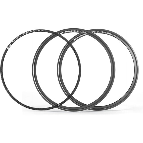 77-mm-Magnetfilter-Adapterring-Set Pro – Umrüstung eines 77-mm-Schraubgewindefilters auf einen Magnetfilter