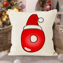 JLFNYA Kerstkussenhoezen 18x18 cm, rood-zwart buffelruitpatroon, katoen-linnen, landelijke kerstdecoratie voor bank of fauteuil, geschikt voor 26