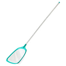 Poolskimmernät med 5 stångsektioner, 143 cm fint nät för rengöring av pooler, spa, bubbelpooler, fontäner - Kompatibelt med standardstänger