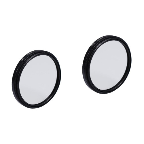 2 Sets Mobile Phone CPL Reflected Light Eliminating External Photography Lens