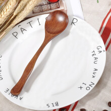 Kiplyki Venta al por mayor de cucharas y tenedores de madera de bambú para cocina, utensilios de cocina, cucharas de sopa y cucharillas.