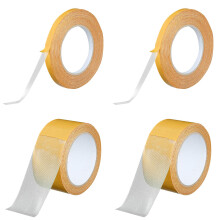 Fita adesiva dupla face de fibra de vidro resistente, nova fita dupla face reforçada de fibra de vidro, fita adesiva transparente para trabalhos