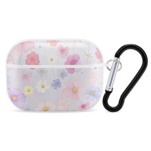Étui à motif floral pour AirPods Pro - Compatible avec la recharge sans fil et toutes les générations d'AirPods Pro