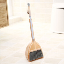 VALSEEL Kids Broom & Dustpan Set, Stainless Steel Handle, Cleaning Supplies for Home Office