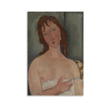 Estampe d'Amedeo Modigliani (99) - Affiche d'art murale - Photo - Peinture - Tableau à suspendre - Décoration de chambre familiale - Cadeau - 60 x