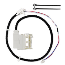 Pesukoneen kannen lukko johtosarjalla WH08X32657WH08X31222 useimpiin GE-pesukoneisiin