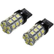 WerFamily7443 7440 7444 7441 992W21W27SMD5050 Hvite LED-lyspærer for bil, bremser, baklys, blinklys, parkeringslys, DC12V (pakke med 2)